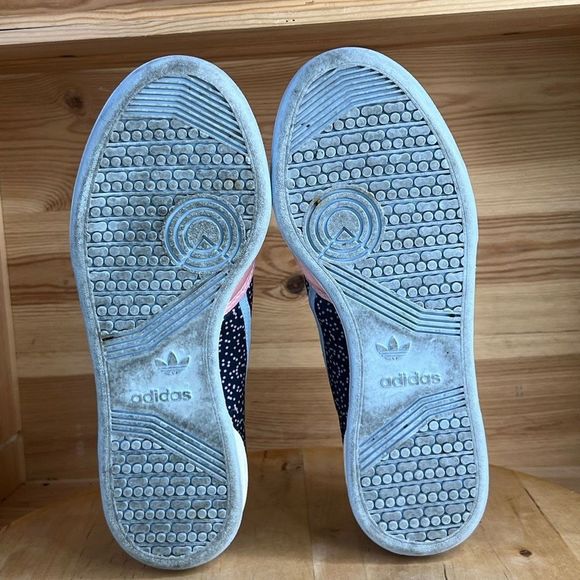 Adidas Continental 80 ‘True Pink Glow Blue’ Athletic Sneaker Shoes Womens Size 7 - Picture 7 of 8